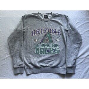 Arizona Diamondbacks Sweater Size Small Peace Collective 1998 MLB Grey